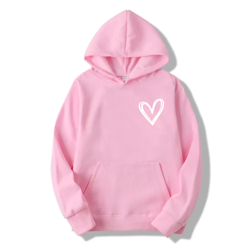 Otoño Invierno polar Hip Hop Sudadera con capucha marca masculina Casual Tops sudaderas con capucha hombre mujer moda color sólido rojo negro gris rosa
