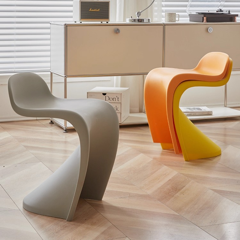 Modern Stackable Thickened Plastic Pantone Chair Dining Room Chairs for Kitchen Home Furniture Leisure Chair Dinner Chairs