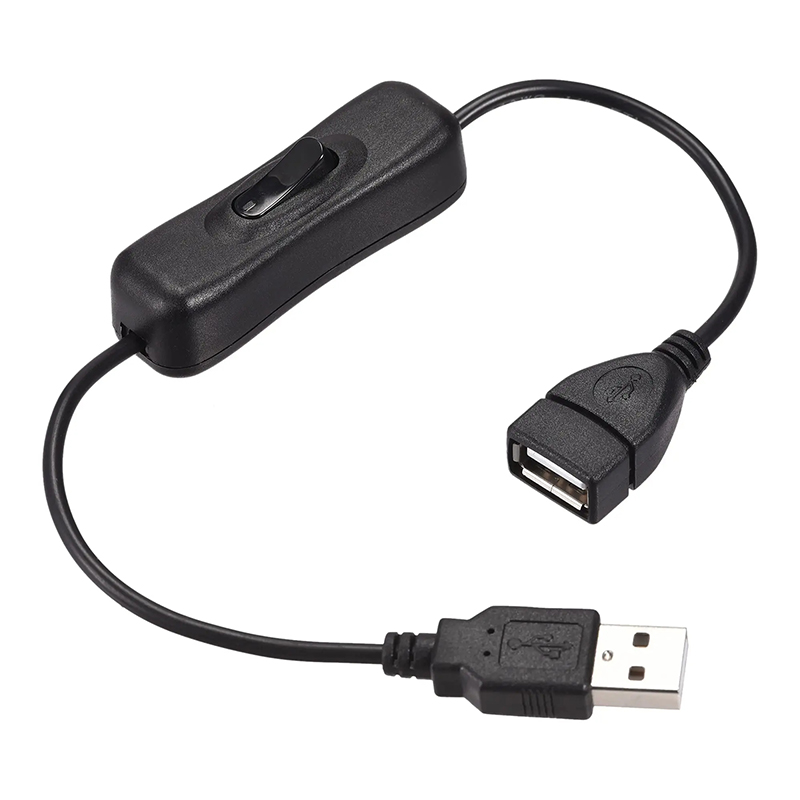 28 см USB-кабель с переключателем ВКЛ/ВЫКЛ Удлинитель кабеля для USB-лампы USB-вентилятора Линия питания Прочный USB-адаптер ГОРЯЧАЯ ПРОДАЖА