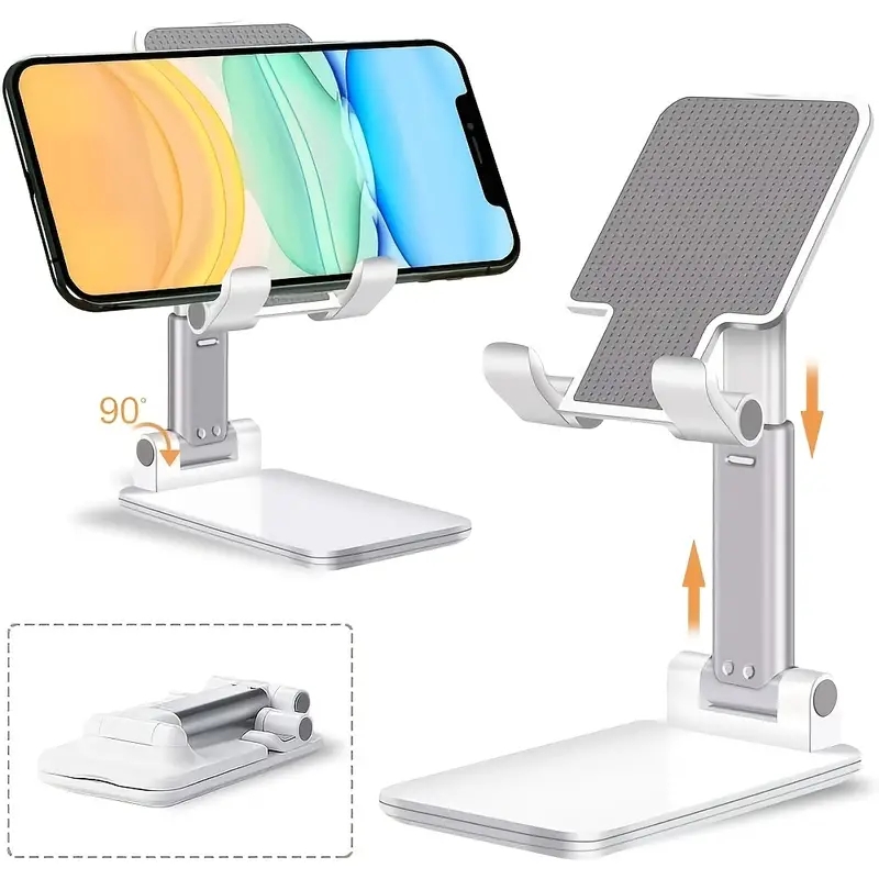 Dudukan Ponsel Meja untuk IPhone IPad Xiaomi Dudukan Tablet Desktop Dapat Disesuaikan Dudukan Ponsel Meja Universal