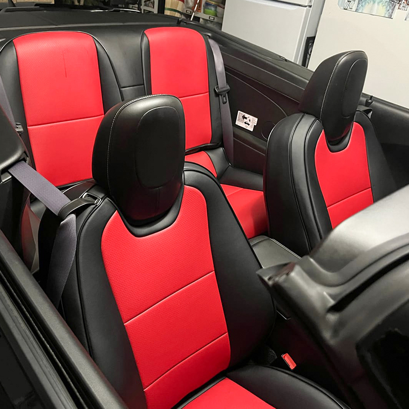 Custom Fit Car Seat Covers 5 Seats for 2007-2025 Chevrolet SlLVERADO Chevy Silverado1500 HD Pickup Truck Full Covered Leather