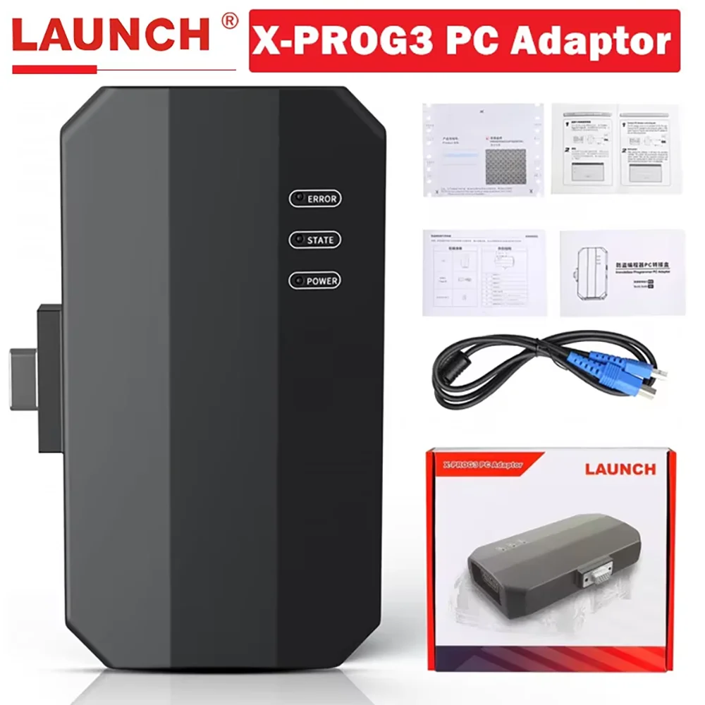 Programator IMMO Launch X431 GIII X-Prog 3 X-PROG3 Adapter PC Konfiguracja Online za Granicą