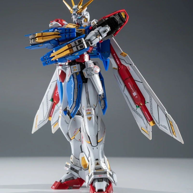 En stock - Modèle FAT CAT MG 1/100 GOD - Kit de montage - Version agrandie spéciale RG 1/144 - Figurine d'action - Kits de modèles en plastique - Jouet