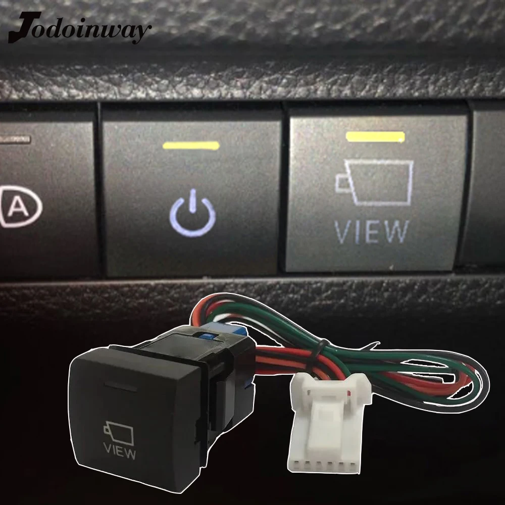 Auto Kamera Ansicht Schalter LED Licht Kamera Steuert aste für Toyota Camry xv70 2018 Avalon Rav4 2020 Corolla Prado 150 Zubehör