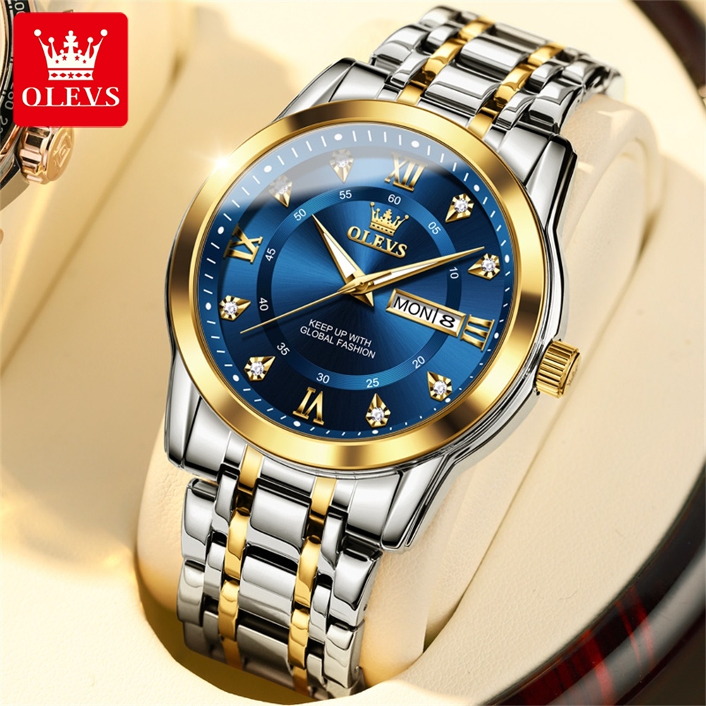 Relógio impermeável masculino elegante e versátil da marca OLEVS 5513