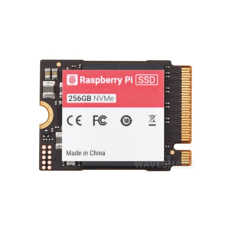 SSD oficial de Raspberry Pi, unidades de estado sólido de alta velocidad, opciones de 256GB / 512GB / 1TB, cumple con el estándar PCIe Gen 3