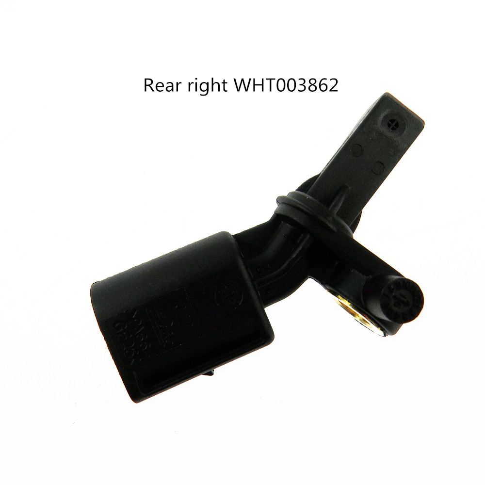 WHT003862 Sensor ABS Kecepatan Roda Kanan Belakang Mobil Hitam untuk Audi A2 VW POLO 9N 6R 6C Passat Tiguan 6Q0 927 808B 6Q0 927 808 A