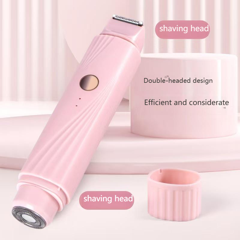 Recortador de Bikini para mujer, maquinilla de afeitar eléctrica, depiladora corporal femenina, Afeitadora eléctrica para Bikini, piernas, axilas, cara, removedor de vello