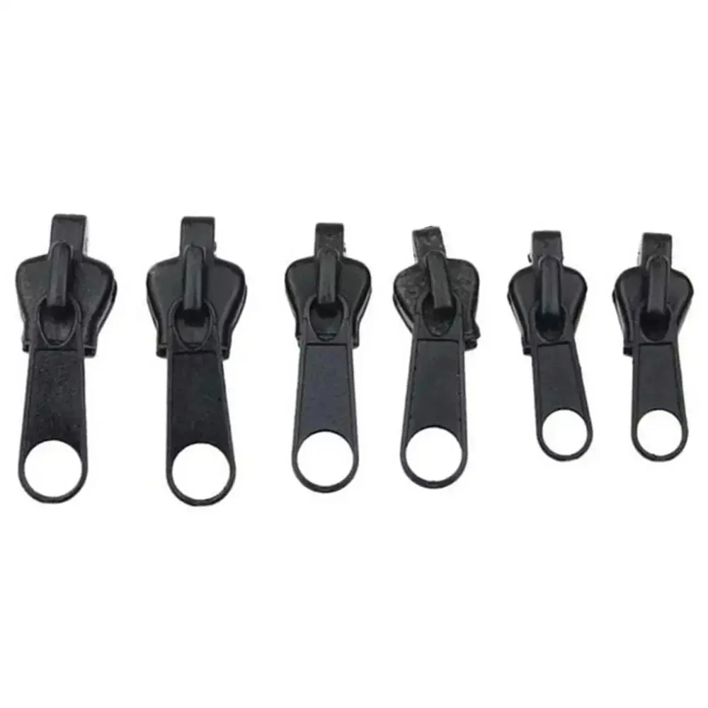 6pcs Hot Fix Zipper Head Universal Kit Replacement Instant Repair Fix A Zipper Convenient Useful Home DlY Tool