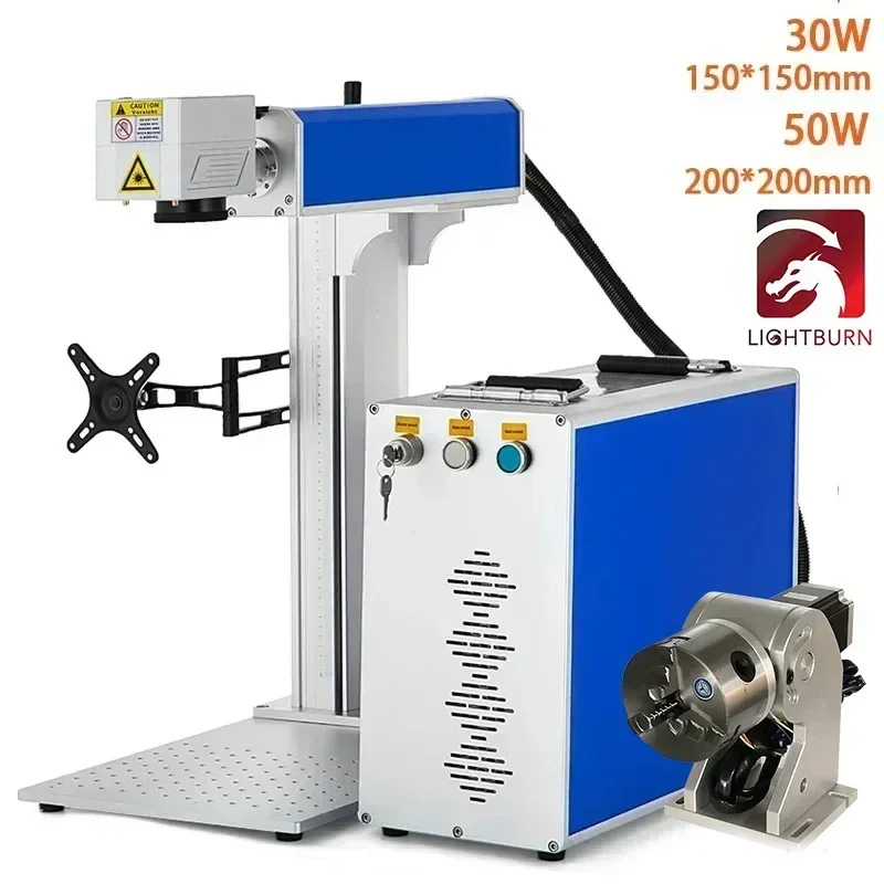 Sihao fibra 30w 50 laser que faz a máquina gravador a laser diy metal ouro prata jóias anel máquina de corte de gravura óptica