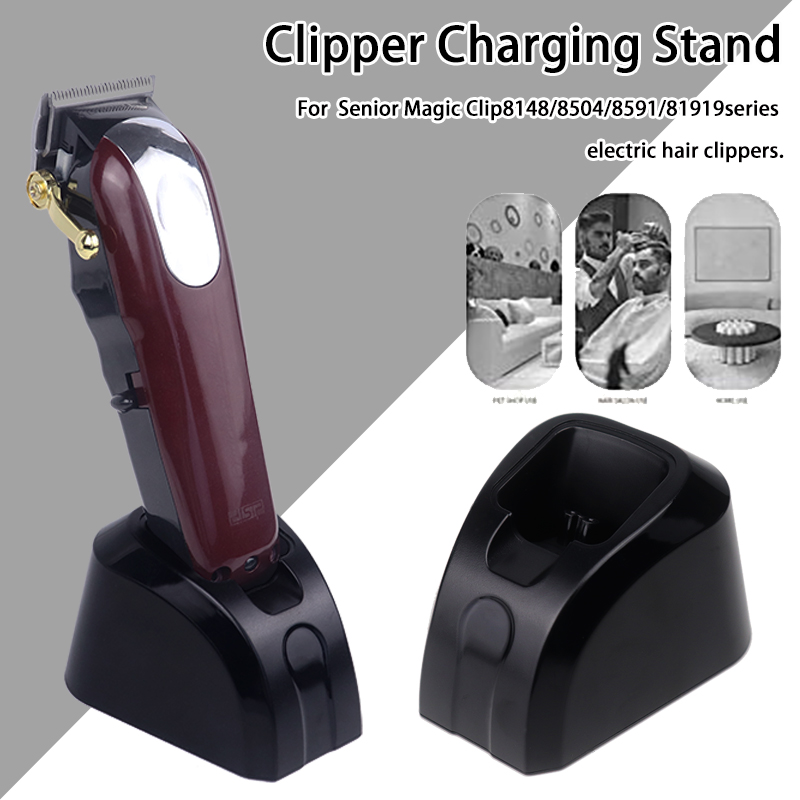 1 สําหรับ Magic Senior 8148/8591/8504/81919 ผม clipper แท่นชาร์จ Fast CHARGING Salon ตัดผมเครื่องมืออุปกรณ์เสริม