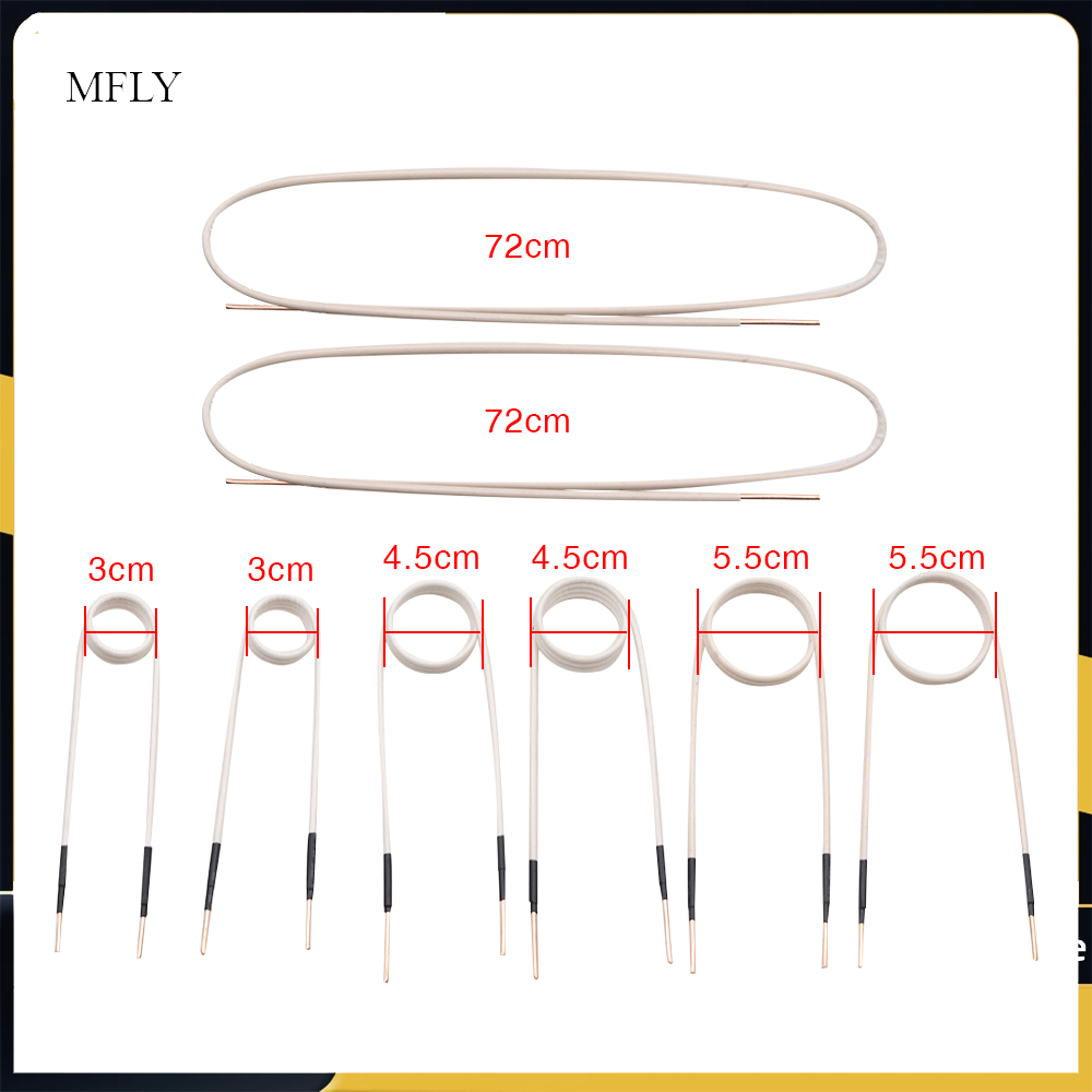Mini aquecedor magnético diy bobinas de indução bobina de indução duutor kit aquecedor de indução magnética acessórios de calor sem chama 8/10 pçs