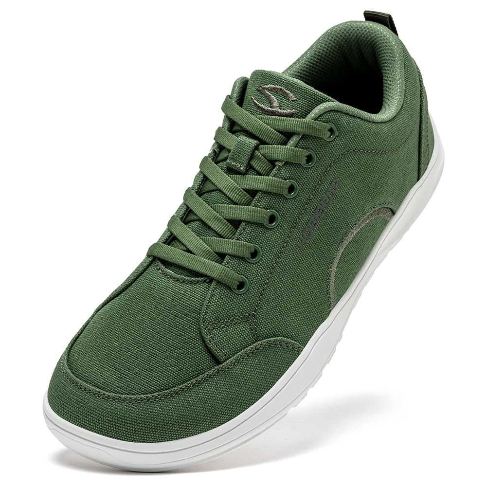 HOBIBEAR Scarpe a piedi nudi in tela unisex Scarpe da ginnastica minimaliste Zero Drop Scarpe da corsa da trail per esterni di larghezza larga