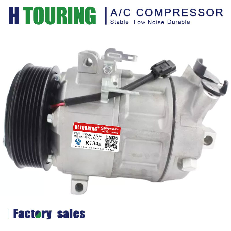 Compressore AC per Renault MASTER 3 III 2.3 TRAFIC LAGUNA ESPACE DCS-17IC 8200454172 8200846913 8200848916   27630-00Q0A 92600-1DA0