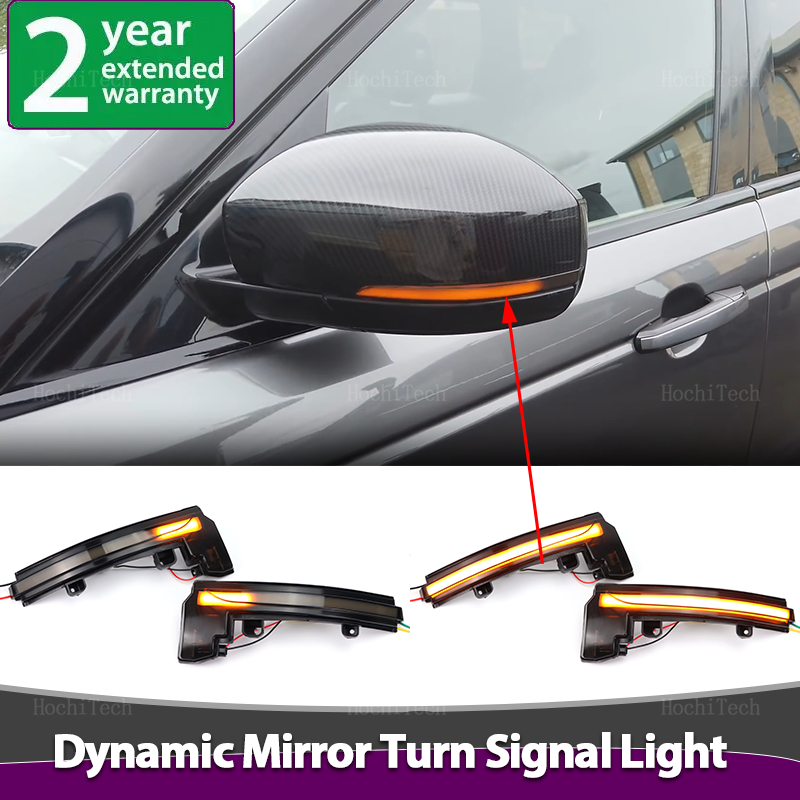 Lampeggiante dinamico Indicatore di direzione Specchio LED lampeggiante per Land Rover Discovery 4 LR4 L462 Range Rover Sport L494 Evoque MK