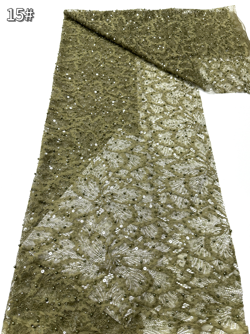 Tissu africain de luxe en dentelle séquence 2025, tissu en maille perlée brodée à paillettes de haute qualité pour femmes, robes de soirée de mariage