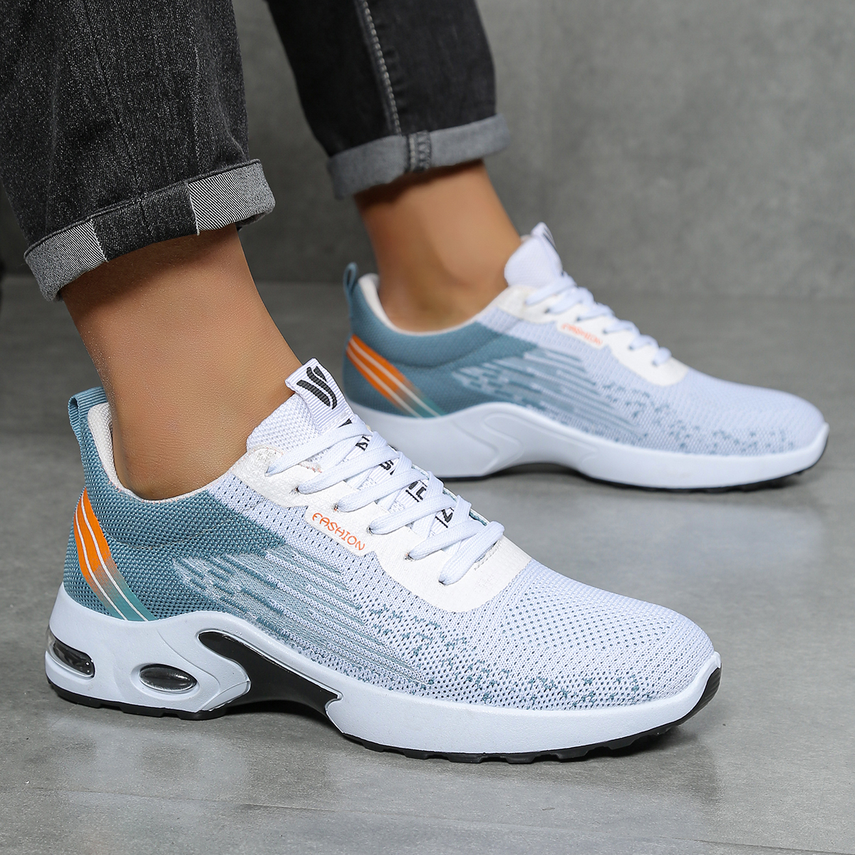 Herenschoenen Herfst Casual schoenen voor heren: Modieuze, veelzijdige, ademende casual sportschoenen van mesh, betaalbaar, gratis verzending