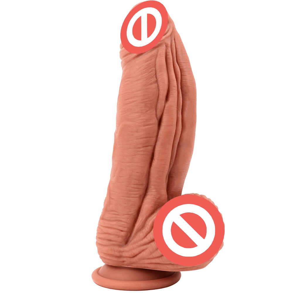 Realistyczny dildo z mocną przyssawką, masażer waginalny, zabawki erotyczne dla kobiet.