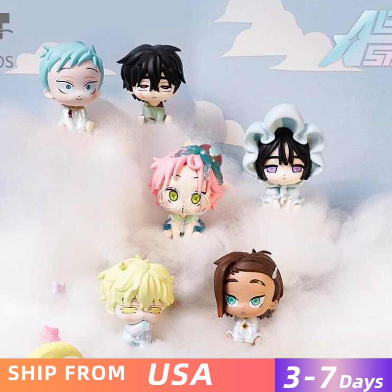 Nova Caixa Surpresa Alien Stage, Série Free Stage Baby, Periféricos de Animação Versão Q, Modelos de Enfeites de Mesa, Brinquedos e Presentes Surpresa
