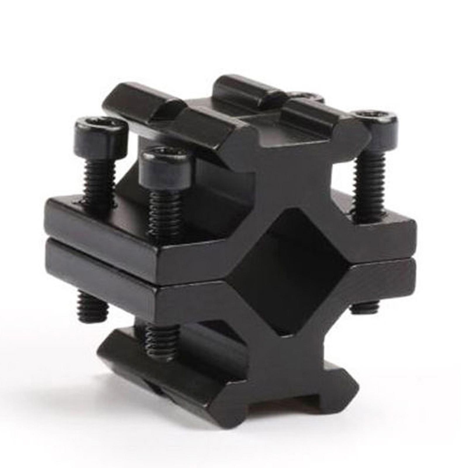 Rail universel réglable tactique, 1 pièce, support de baril de 20mm pour Picatinny Weaver portée, lampe de poche, Clip de torche de vue