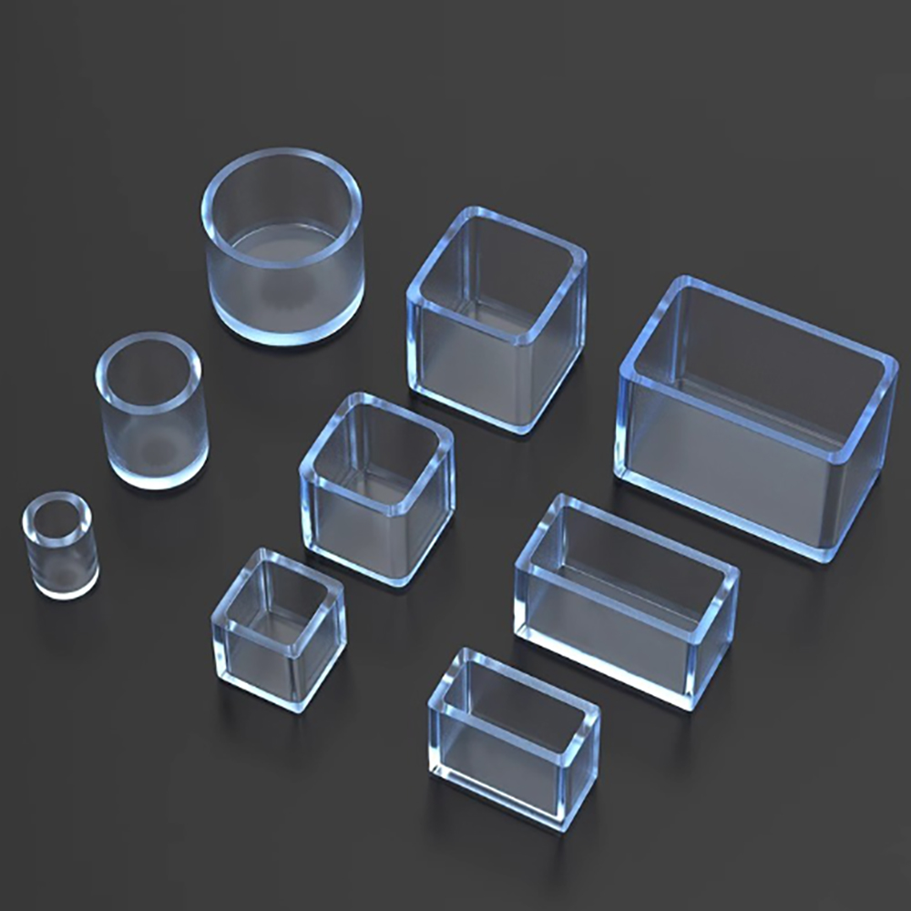 4-50 stuks PVC transparant meubilair tafelvoet tip stoelen benen pad beschermer cover vierkante/ronde pijp plug deksel beschermkap