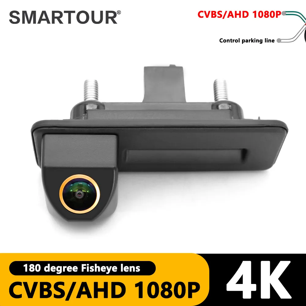 AHD 1080P 180 градусов Автомобильная камера заднего вида для Audi A1 A3 A4 автомобиль для VW Skoda Octavia A5 A7 3 Superb Rapid Yeti Fabia 2 Roomster