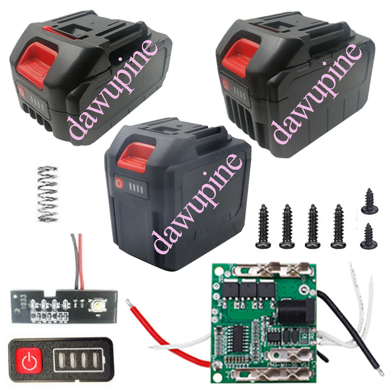18650 Li-ion Battery Case BMS PCB Protection Circuit Board Box Shell For Lomvum Zhipu Hongsong For Makita 18V Lithium Machines