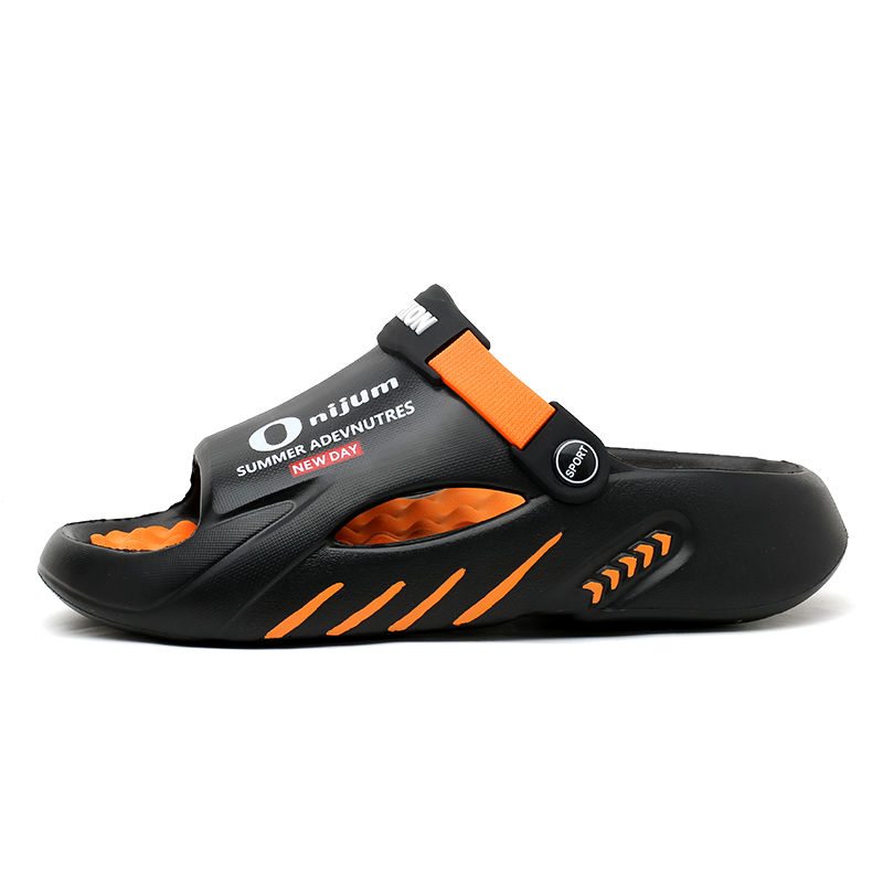 Nuevas zapatillas de moda para hombre, sandalias de playa para interiores y exteriores, zapatos informales, suela de masaje cómoda, sandalias para hombre de talla grande 46 47