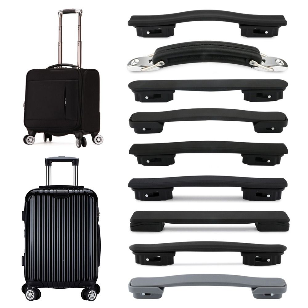 Maniglia per bagagli Maniglia per trolley Maniglia per valigia Maniglia per borsa Maniglia di ricambio Accessori per borse da viaggio nere universali