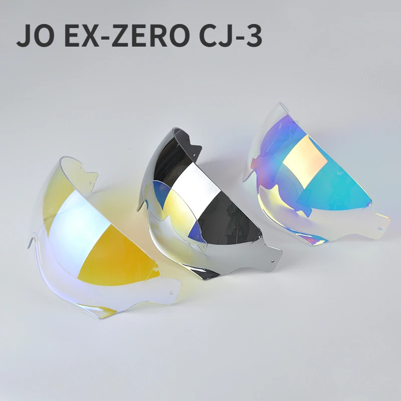 Viseira de capacete para shoei jo j.o EX-ZERO ex zero CJ-3 cj3, lente de capacete de motocicleta, escudo, acessórios de para-brisa, peças de moto