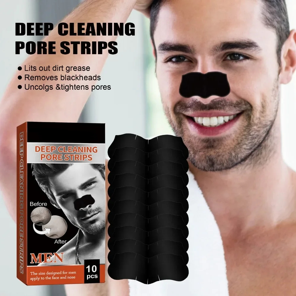 10-100 ชิ้นจมูก Blackhead สติกเกอร์หน้ากากสําหรับจมูกทําความสะอาดกระชับรูขุมขน Unisex Exfoliating จมูกจมูก skin Care