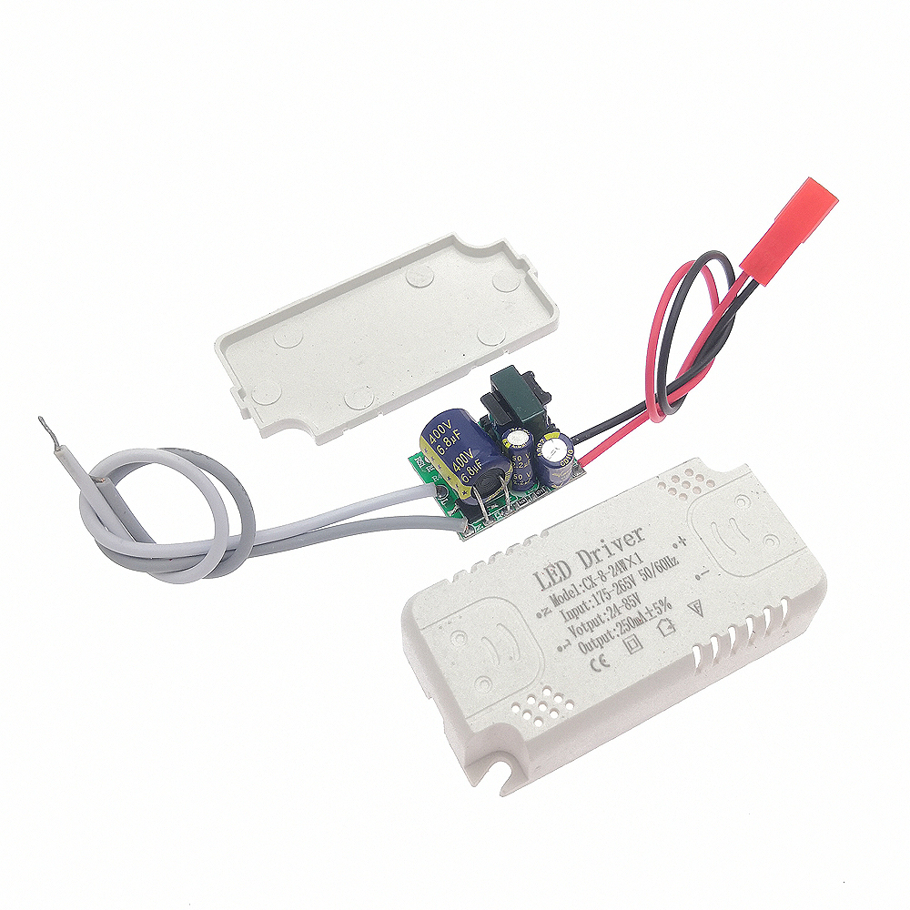 Driver di alimentazione a LED 250mA 8-24x1W 25-40x1W 50-75x1W trasformatori di illuminazione 220V per nastri flessibili e lampadari