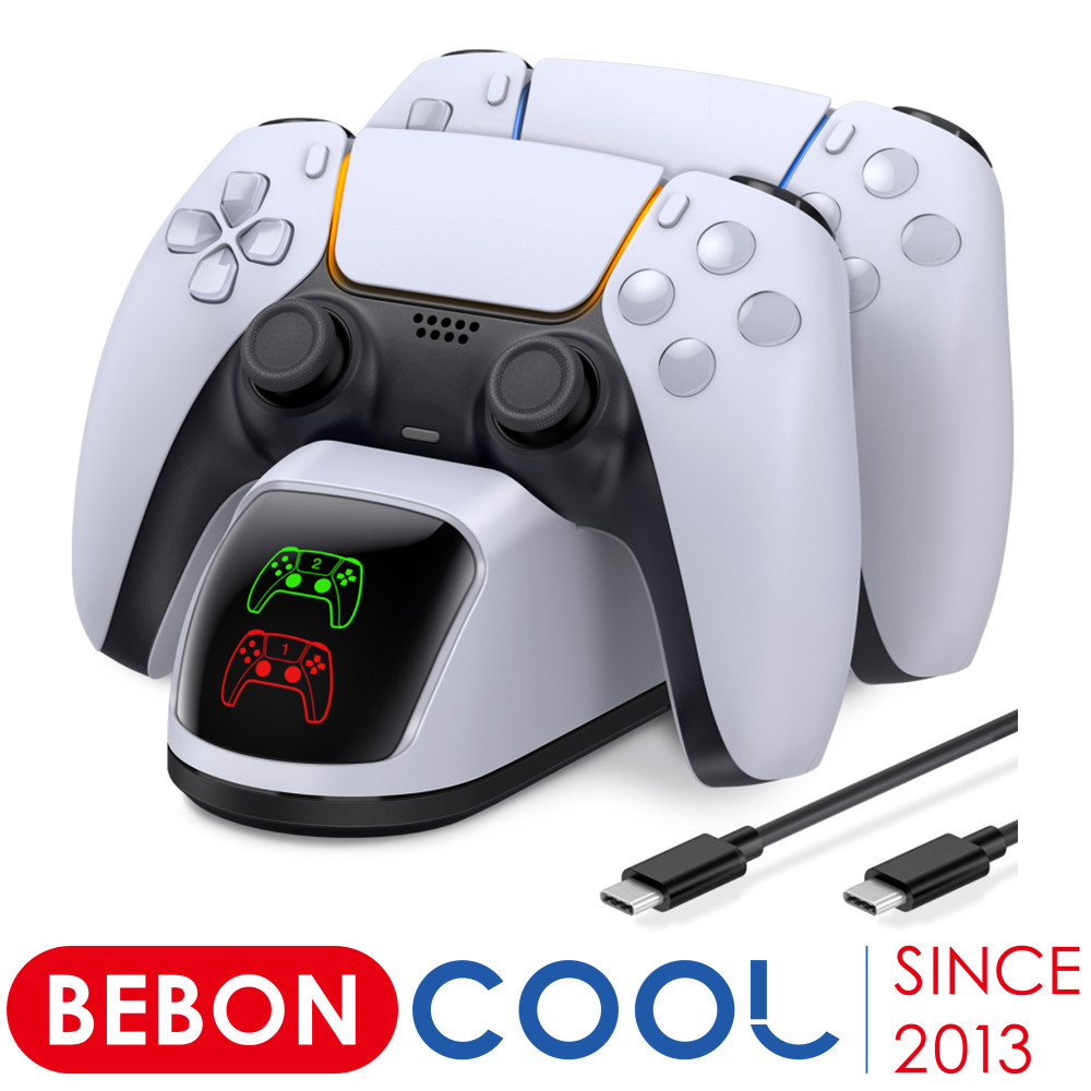 Podwójna szybka ładowarka do ładująca stacja dokująca stacji ładowarka do pada PS5 dla Sony Playstation 5 joysticki na PS5 akcesoria