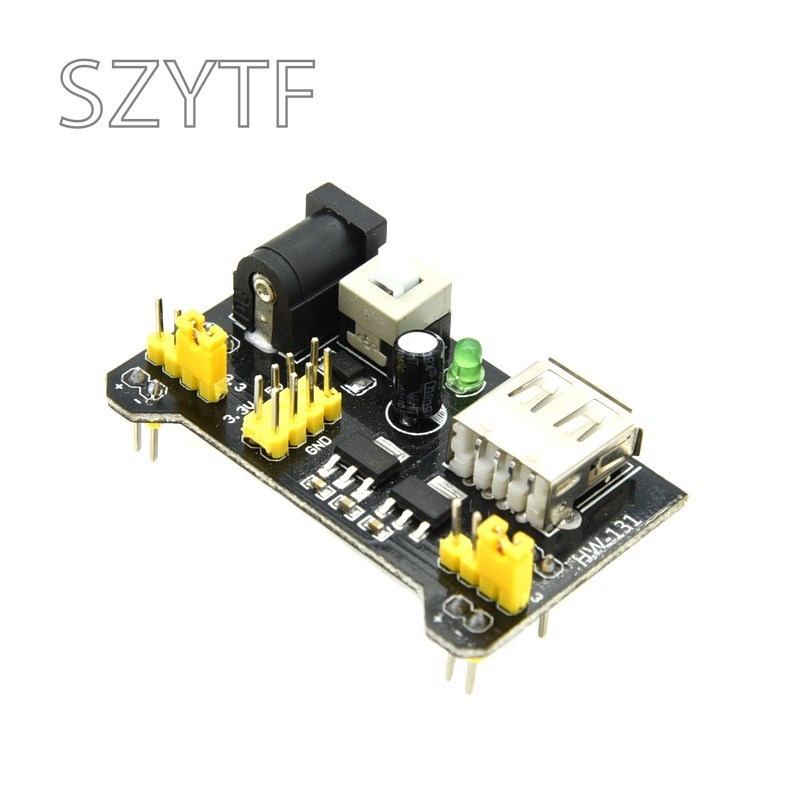 1 Chiếc MB102 Bo Mạch Module Nguồn 3.3V 5V Solderless Bánh Mì Ban Tự Làm Cho Arduino
