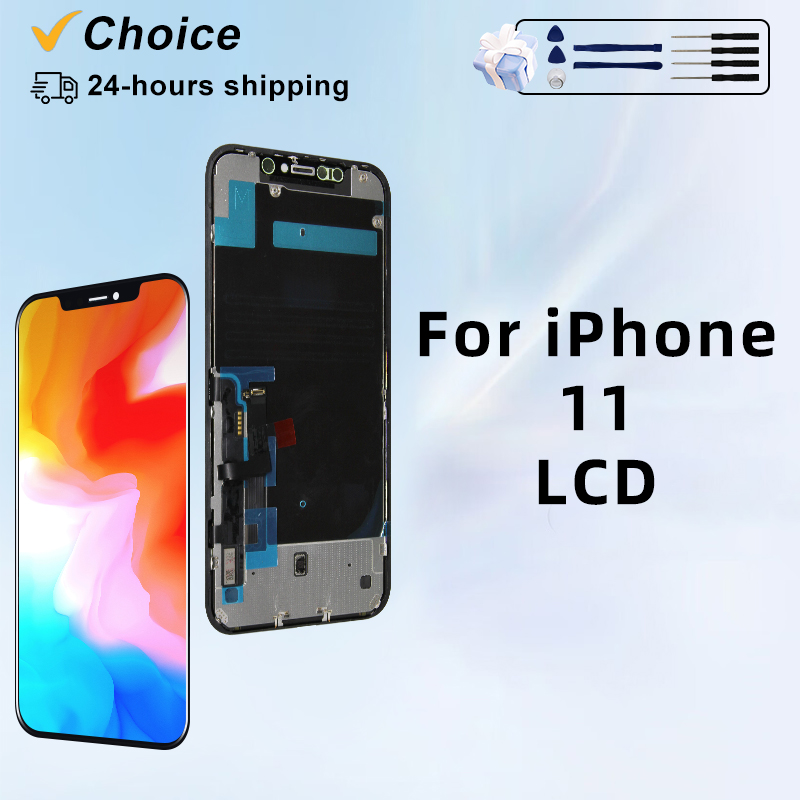 6.1 "AAA + Incell LCD スクリーン iPhone 11 ディスプレイタッチデジタイザー交換用 iPhone 11 LCD 工場からの高品質価格