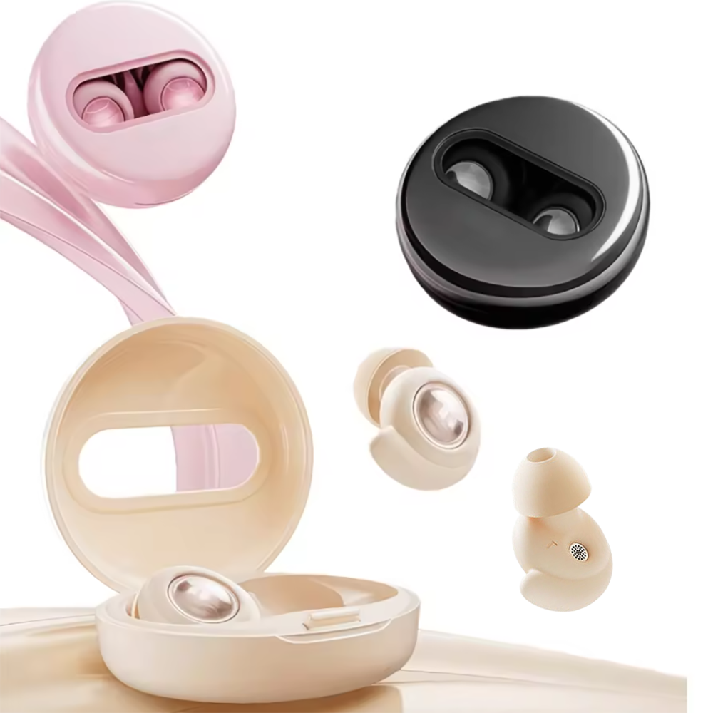 Tappi per Orecchie in Silicone Eayburst per Dormire, Ultra Confortevoli e Riutilizzabili, con Cancellazione del Rumore e Protezione dell'Udito