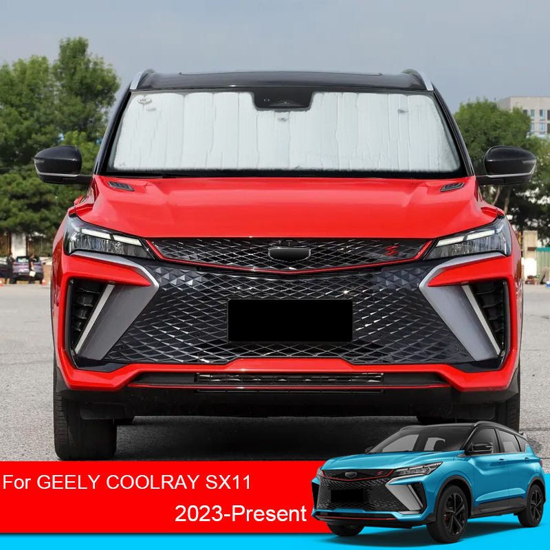 Geely coolray SX11 2023-2026ที่บังแดดรถยนต์ที่คลุมป้องกันรังสียูวีผ้าม่านหน้าต่างด้านข้างอุปกรณ์เสริมที่บังแดด