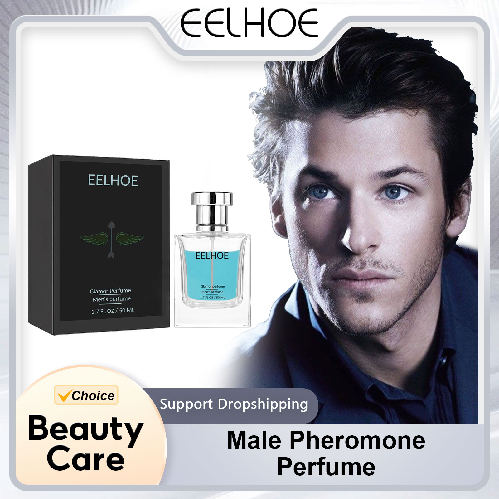Eelhoe perfume de ervas antitranspirante para fragrância corporal de longa duração eau de toilette unissex axilas sweatproof spray corporal 50ml
