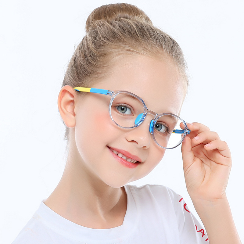 orange lens glasse for kids red lens glasses for boys girl blue light filter gaming glasses blue light blocking  custom diopter
