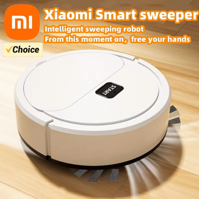 Xiaomi-Robot de barrido inteligente, Mini aspirador silencioso multifunción, cepillo de fregona de barrido portátil, máquina de limpieza 5 en 1 para el hogar
