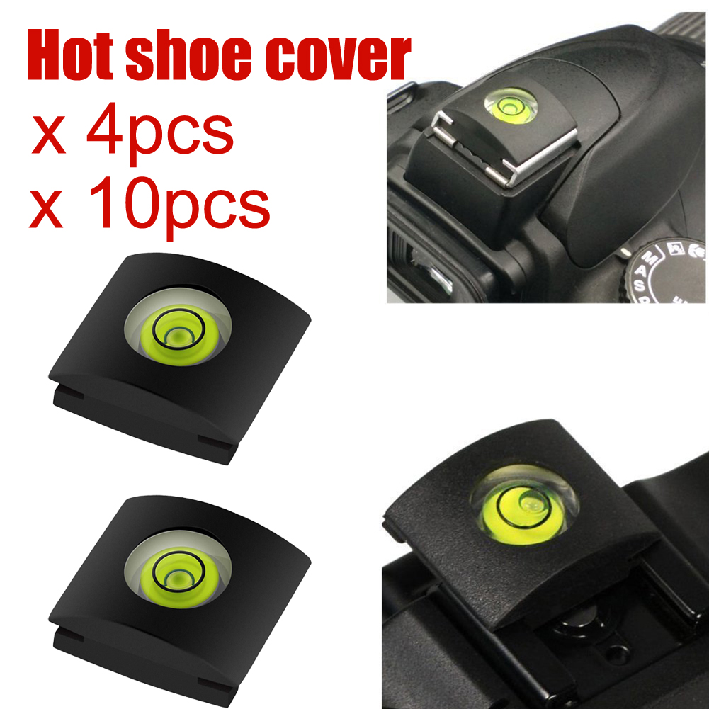 4 / 10 sztuk Flash osłona gniazda dodatkowej lampy błyskowej, czapka kamera Bubble Spirit Level aparat dslr akcesoria do Canon/Nikon/Pentax/Fuji/Sony A7/RX10 4