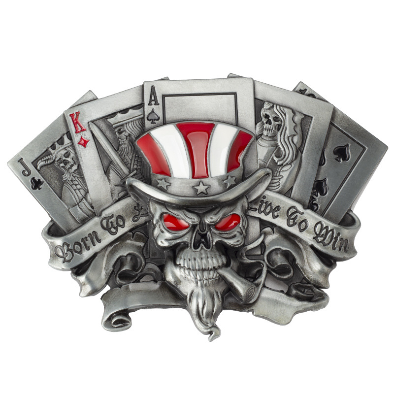 Xi Joker Lưng Hoàng Đàn Rủ Thẳng Punk Đá Phong Cách Âm Nhạc Quần Áo Phụ Kiện