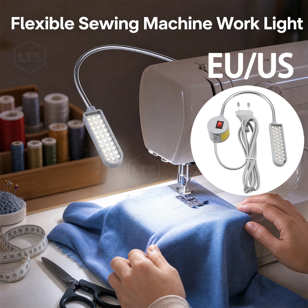 30 LED Industrielle Nähmaschinen-Beleuchtungslampe Bekleidungsmaschinen-Zubehör Arbeitslicht 360° °   Flexible Schwanenhals-Industrieleuchten