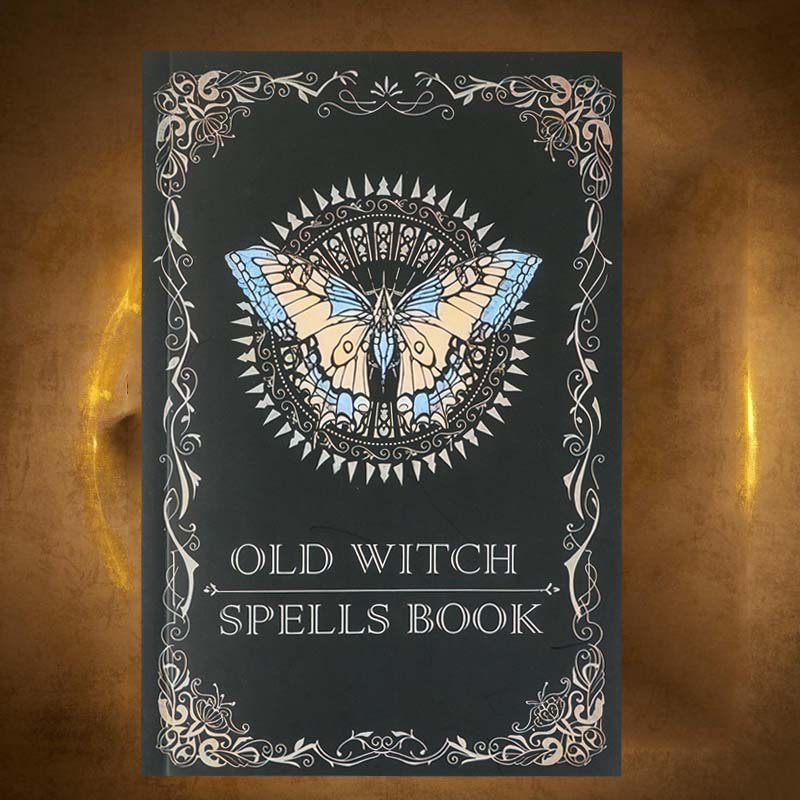 Oud heksenbruikboek - essentieel hulpmiddel voor beginners met heksen en tovenaars, perfect voor verjaardagen, Pasen, Kerstmis, Halloween-cadeau