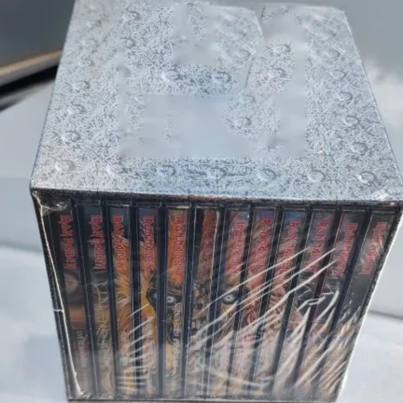 New Heavy Metal Outstanding Band Music CD Collection Gift Box 15CD Famous Rock Band Music Collection Gift Box