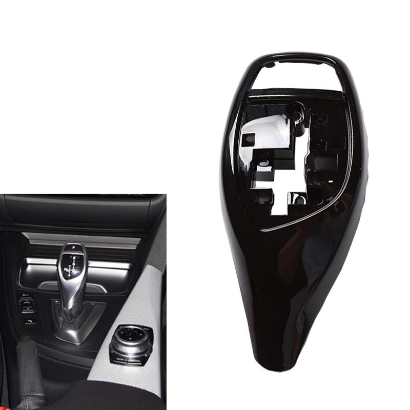 Cubierta de palanca de cambios de coche, color negro brillante, para BMW F30 F10 F32 F33 F31 F34 F06 F12 F25 F26 1 3 3GT 4 5 5GT 6 7 Series 13-17