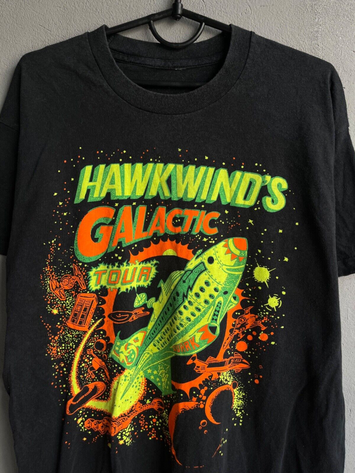 Koszulka unisex Hawkwind Band Galactic Tour, rozmiary od S do 5XL