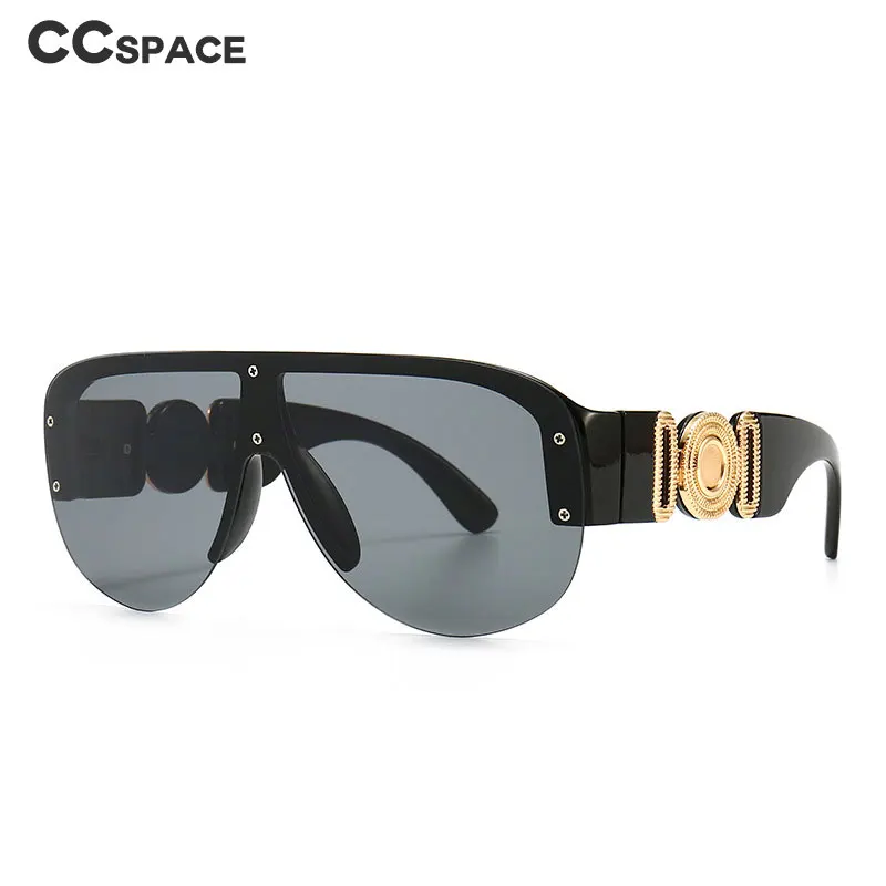 46659 Oversized Luxury Sunglasses Fashion Men Women Goggle Shades UV400 Vintage Glasses