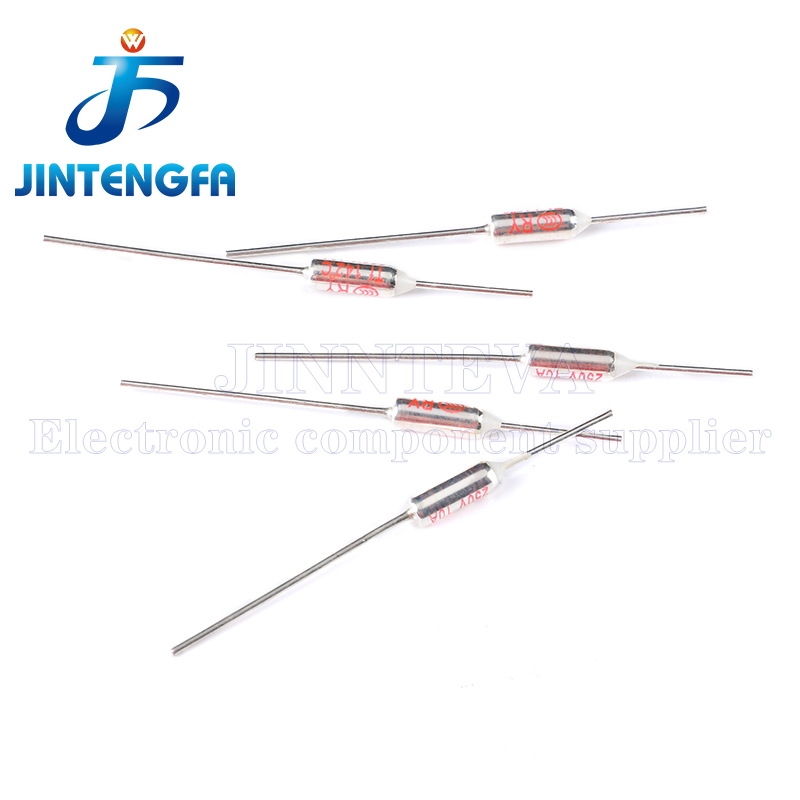 20PCS Thermosicherung 10A 250V TF Temperatur RY 65 77 85 95 100 105 110 115 120 130 135 142 155 165 169 172 185 192 200 240 ° C