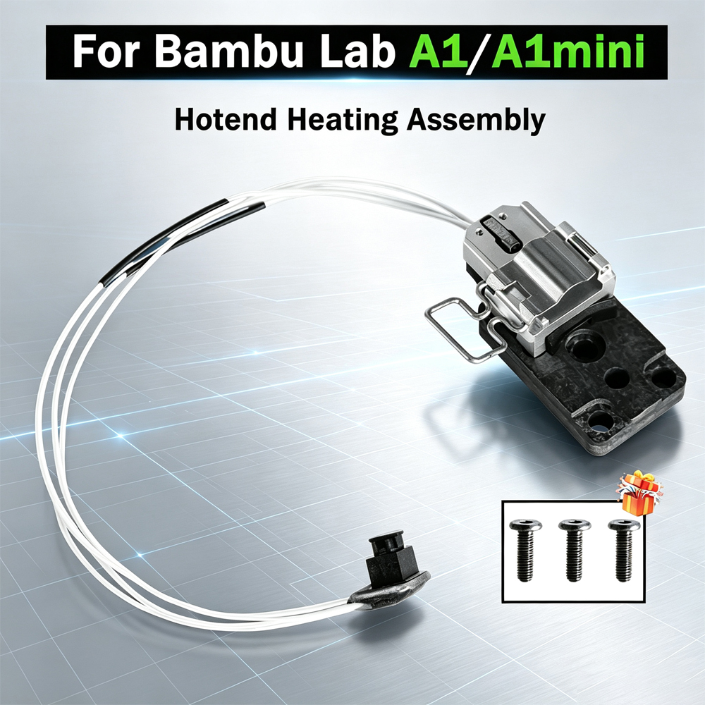 Модернизированный нагревательный элемент (хотэнд) для Bambu Lab A1/A1mini, высокотемпературный, для Bambu Lab A1 Mini, аксессуары Bambulab